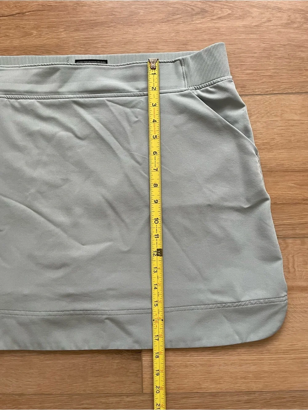 Midi Skort in Sage Green - Women's Active Skirt Women XL #0162